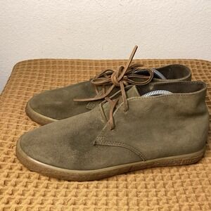 SeaVees Boots Mens Size 9.5 Brown Tan Sun-tans Chukka Desert Suede Shoes